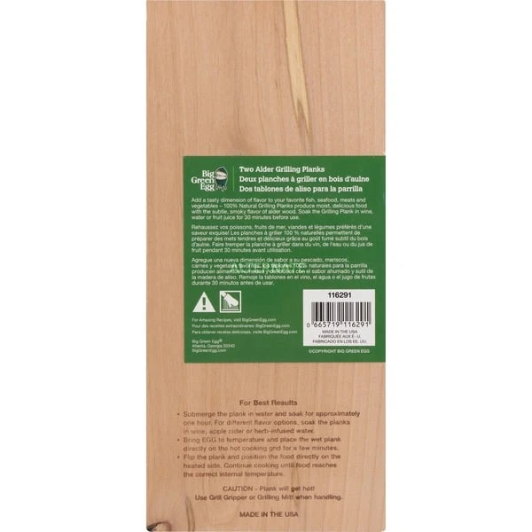 Big Green Egg Grillplanken Aus Erlenholz, Aroma-Holz 5 Big Green Egg Grillplanken Aus Erlenholz, Aroma-Holz – Bild 3