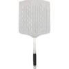 Cozze Pizzaschaufel Mit Löchern, 30 X 30cm, Grillbesteck -Flammen Werk Geschäft Cozze Pizzaschaufel mit L chern 30 x 30cm Grillbesteck@@1918656