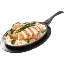 Napoleon Gusseisen-Pfanne + Untersetzer -Flammen Werk Geschäft Napoleon Gusseisen Pfanne Untersetzer@@9ggzzn0j 4