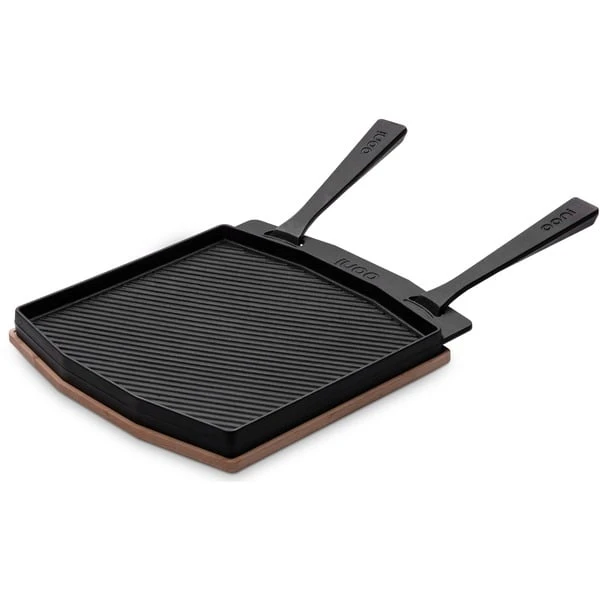 Ooni Doppelseitige Grizzler-Platte, Grillplatte 4 Ooni Doppelseitige Grizzler-Platte, Grillplatte – Bild 2