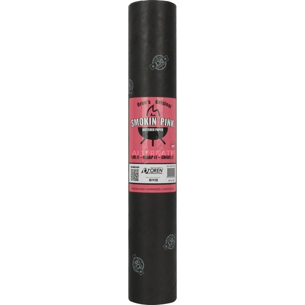 Oren USA Pink Butcher Paper 18", 45,7 Meter Rolle, Papier