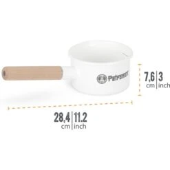 Petromax Emaille Stieltopf 0,5 Liter -Flammen Werk Geschäft Petromax Emaille Stieltopf 0 5 Liter@@1825497 3