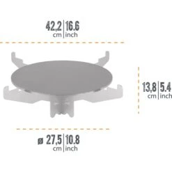 Petromax Grillplatte Für Raketenofen -Flammen Werk Geschäft Petromax Grillplatte f r Raketenofen@@100013024 6