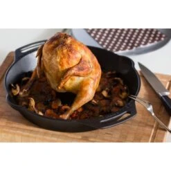 Petromax Gusseiserner Geflügelbräter Cf30, Geflügelhalter -Flammen Werk Geschäft Petromax Gusseiserner Gefl gelbr ter cf30 Gefl gelhalter@@9ggzzp41 2