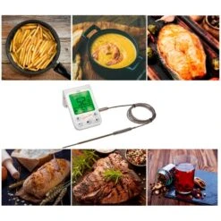 TFA Digitales Grill-Bratenthermometer KÜCHEN-CHEF -Flammen Werk Geschäft TFA Digitales Grill Bratenthermometer K CHEN CHEF@@1914078 2