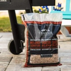 Traeger Hartholz Pellets SIGNATURE BLEND, 9kg, Brennstoff -Flammen Werk Geschäft Traeger Hartholz Pellets SIGNATURE BLEND 9kg Brennstoff@@1730893 3