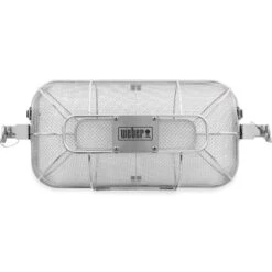 Weber CRAFTED Drehspieß-Korb Fein 7686, Grillkorb -Flammen Werk Geschäft Weber CRAFTED Drehspie Korb fein 7686 Grillkorb@@1810942 2