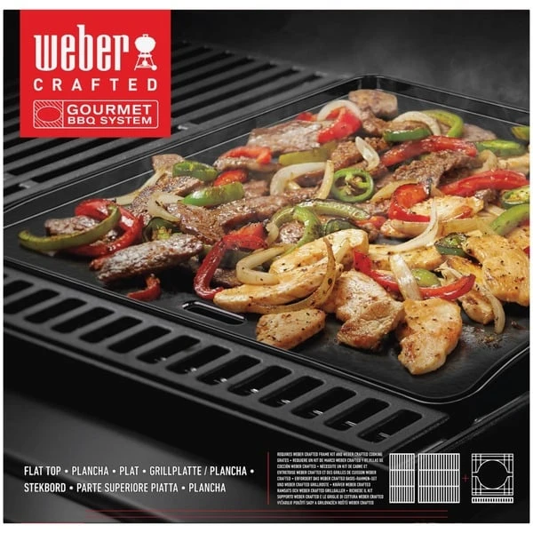 Weber CRAFTED Grillplatte / Plancha 7682 8 Weber CRAFTED Grillplatte / Plancha 7682 – Bild 6