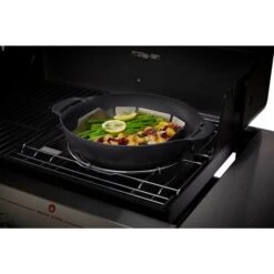 Weber CRAFTED Wok & Dampfgarer 7607 -Flammen Werk Geschäft Weber CRAFTED Wok Dampfgarer 7607@@100026235 1