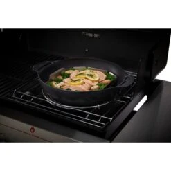 Weber CRAFTED Wok & Dampfgarer 7607 -Flammen Werk Geschäft Weber CRAFTED Wok Dampfgarer 7607@@100026235 2