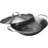 Weber CRAFTED Wok & Dampfgarer Mit Dünsteinsatz 7684 -Flammen Werk Geschäft Weber CRAFTED Wok Dampfgarer mit D nsteinsatz 7684@@1810915