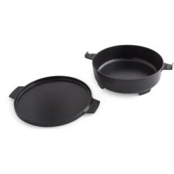 Weber Gourmet BBQ System 2in1 Dutch Oven & Pfanne 9 Weber Gourmet BBQ System 2in1 Dutch Oven & Pfanne -Flammen Werk Geschäft Weber Gourmet BBQ System 2in1 Dutch Oven Pfanne@@1694230 1