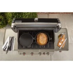 Weber Gourmet BBQ System 2in1 Dutch Oven & Pfanne 13 Weber Gourmet BBQ System 2in1 Dutch Oven & Pfanne -Flammen Werk Geschäft Weber Gourmet BBQ System 2in1 Dutch Oven Pfanne@@1694230 5