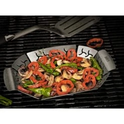 Weber Premium Gemüse-Grillkorb 6677, Gemüsekorb -Flammen Werk Geschäft Weber Premium Gem se Grillkorb 6677 Gem sekorb@@9ggfzql9 1