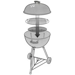 Weber Triangel Für Grills Ø 57cm, Ersatzteil -Flammen Werk Geschäft Weber Triangel f r Grills 57cm Ersatzteil@@1577150 3